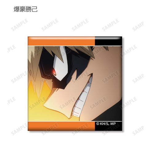 『僕のヒーローアカデミア』トレーディング名シーンスクエア缶バッジ(単位/BOX)【202508再販】